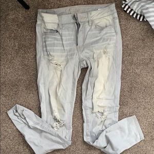 American eagle jeans mid rise jegging ankle